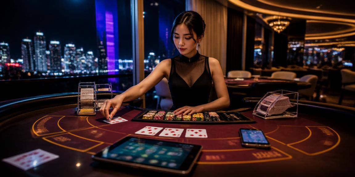 ued Live Casino với dealer thật và phát sóng HD từ studio chuyên nghiệp